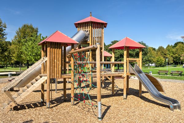 Playground Mulching Service in Woodland Hills