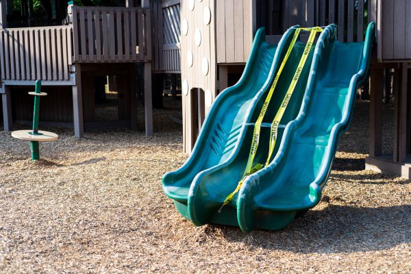 Play Area Mulch Installation in Woodland Hills