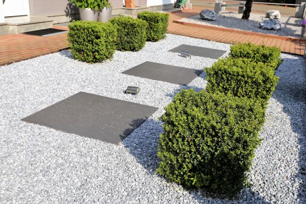 Stone Garden Landscaping in Woodland Hills
