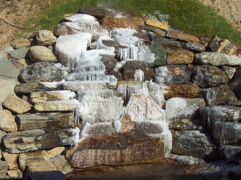 Rock Waterfall Installation
